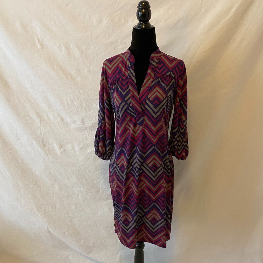 Banana Republic Patterned Dress - Size Small